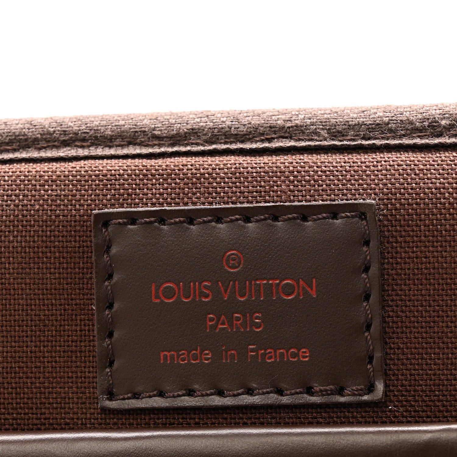Louis Vuitton Damier Ebene Porte Ordinateur Sabana NM Computer Case 6 of 13