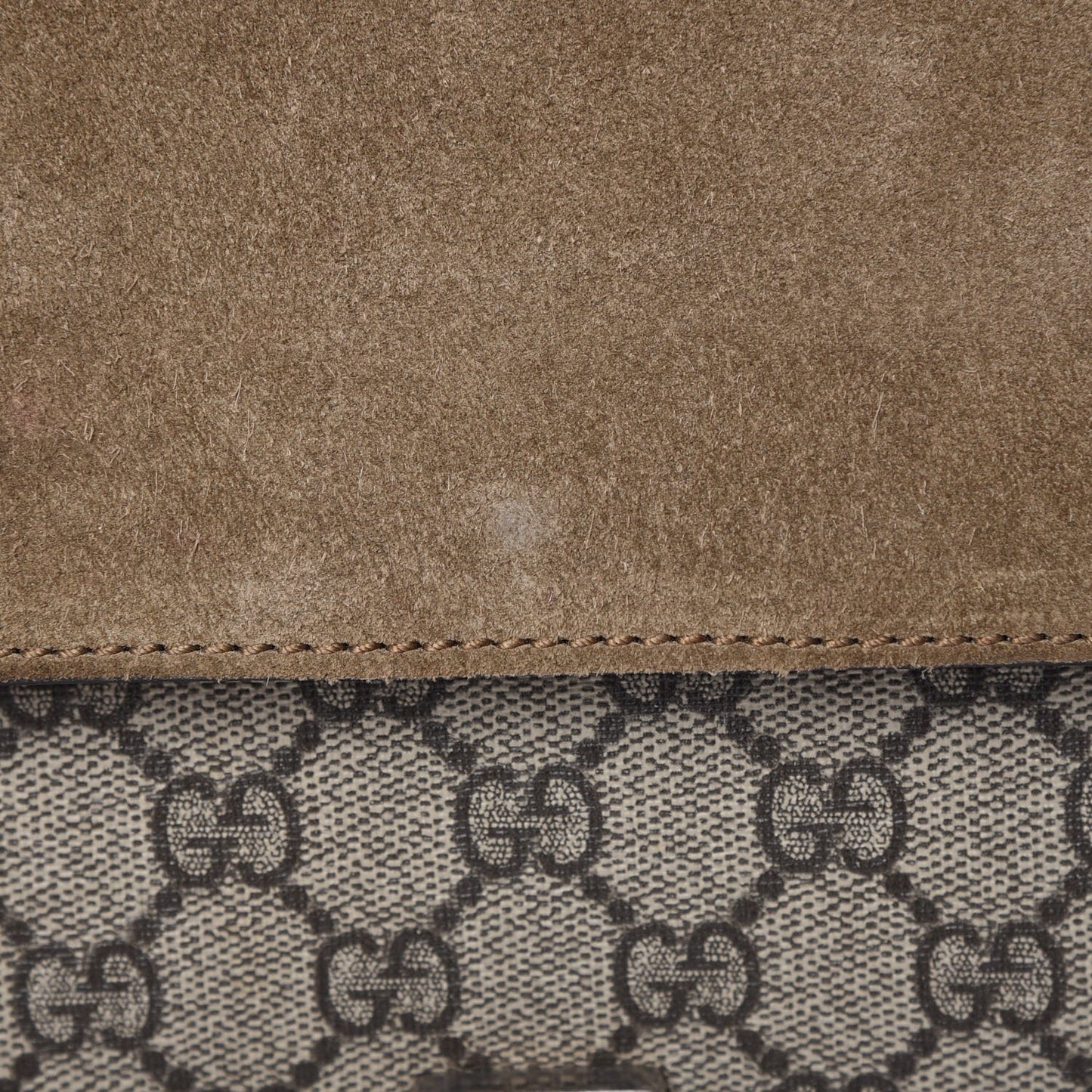 GG Supreme Monogram Mini Dionysus Shoulder Bag Taupe