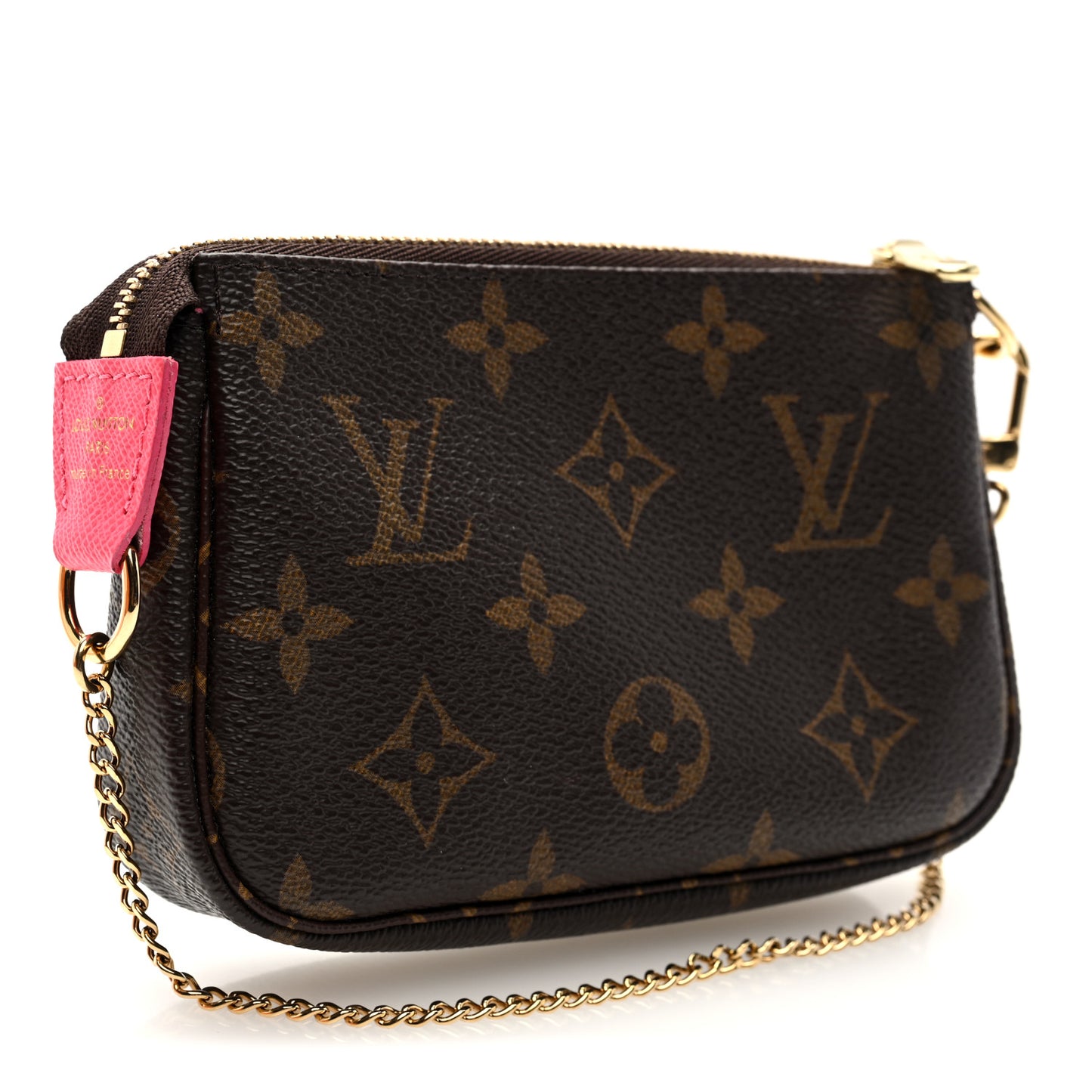 Monogram 2023 Christmas Animation Sailing Pochette Accessories Dragon Fruit Pink