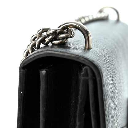 Gucci Pebbled Calfskin Small Dionysus Shoulder Bag Black 11 of 12