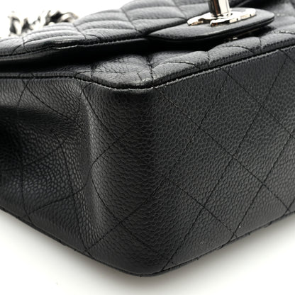 Chanel Caviar Quilted Mini Square Flap Black 8 of 9