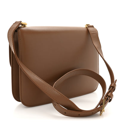 Saint Laurent Smooth Calfskin Carre Satchel Brick 3 of 12