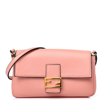Fendi Shiny Nappa Micro Baguette Pink 1 of 4
