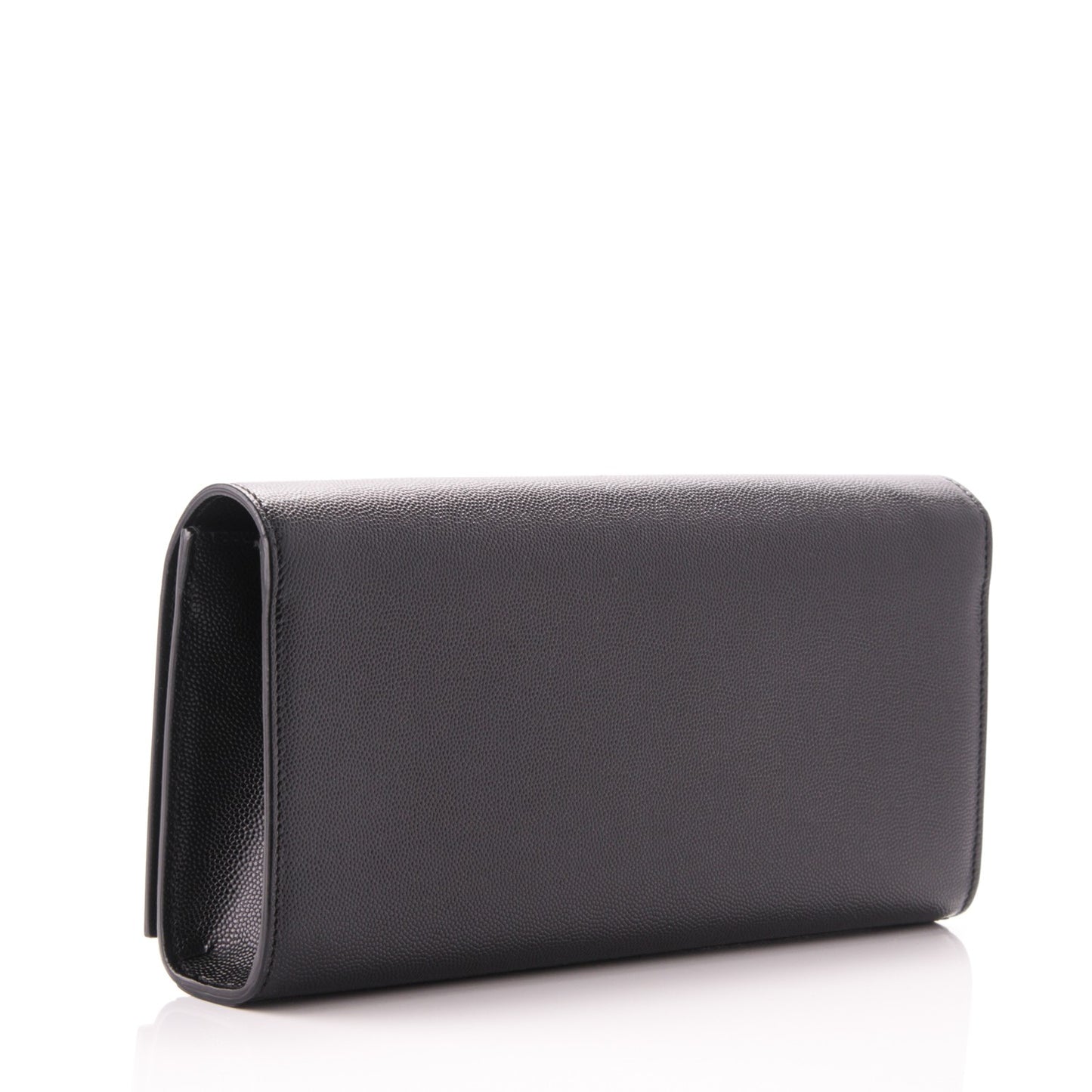 Grain De Poudre Classic Monogram Clutch Black