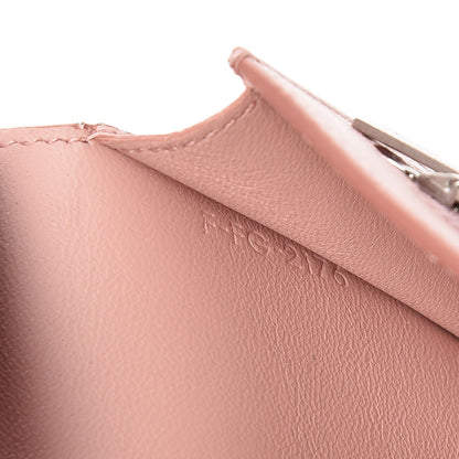 Celine Grained Calfskin Medium Multifunction Strap Wallet Rust 7 of 8