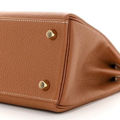 Hermes Togo Kelly Retourne 25 Gold 10 of 11