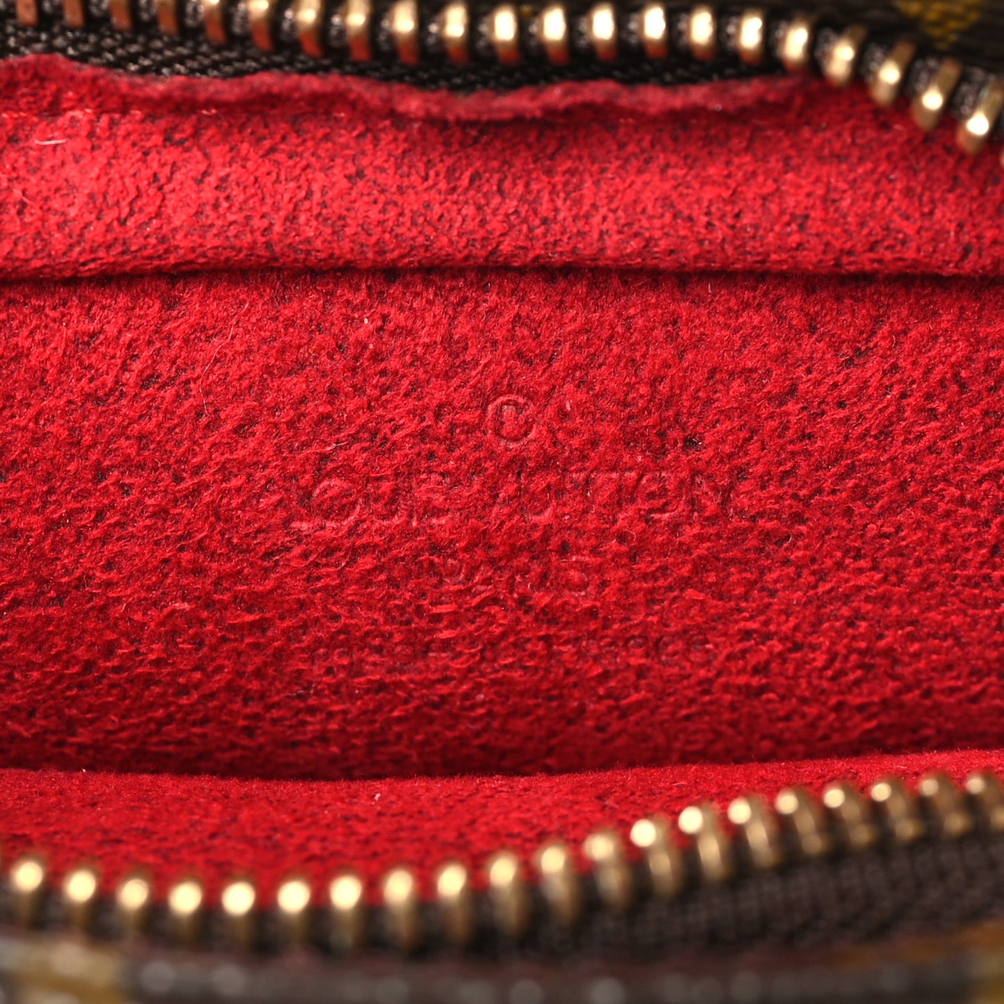 Monogram Partition Wristlet