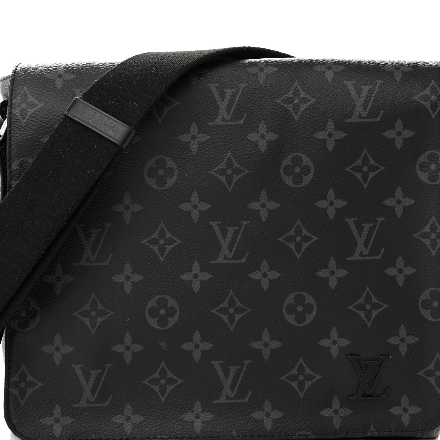 Louis Vuitton Monogram Eclipse District PM Black 7 of 9