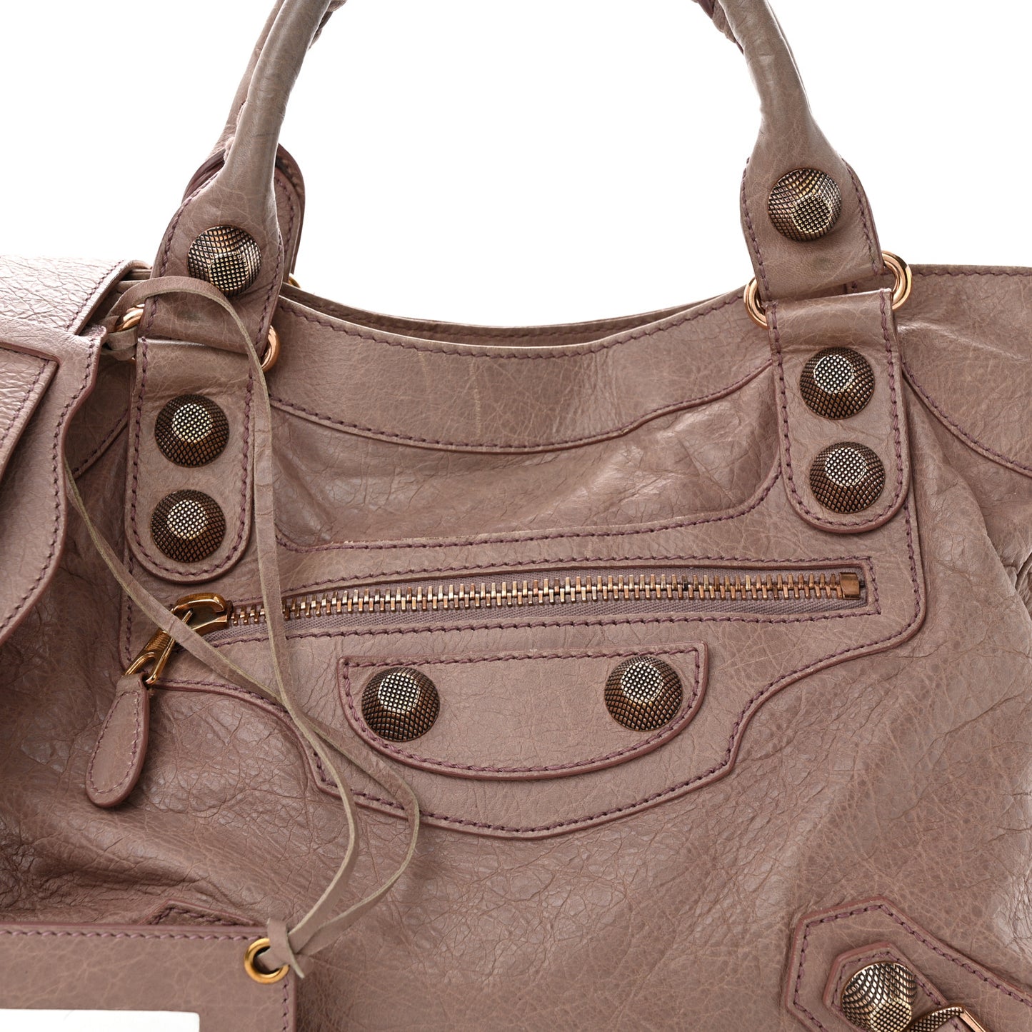 Agneau Giant 21 Rose Gold Hardware Velo Parme
