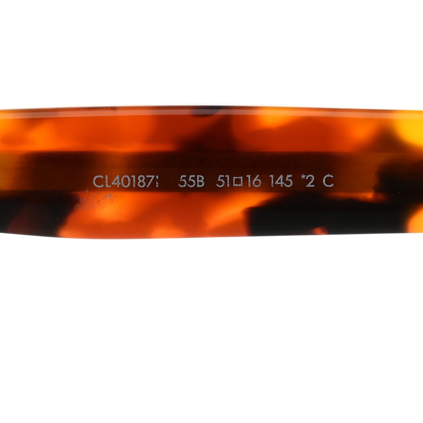 Acetate Cat Eye Sunglasses CL40187I Tortoise