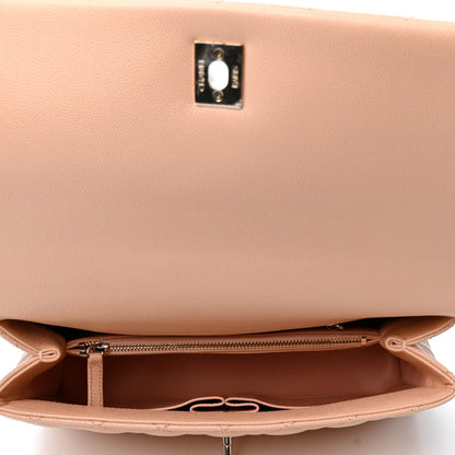 Chanel Caviar Quilted Small Coco Handle Flap Light Pink 4 of 4