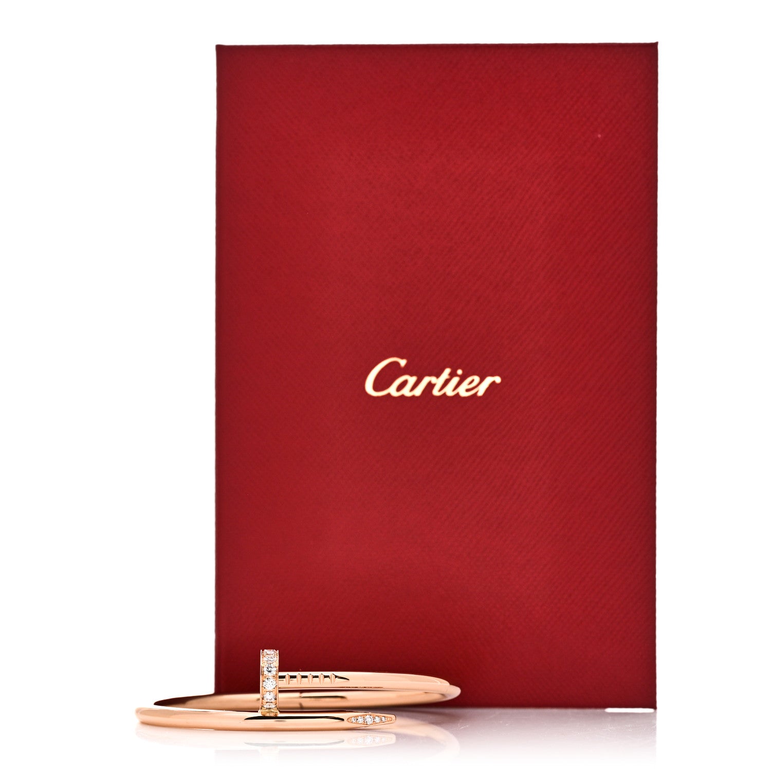 Cartier 18K Pink Gold Diamond Juste Un Clou Bracelet 15 4 of 4