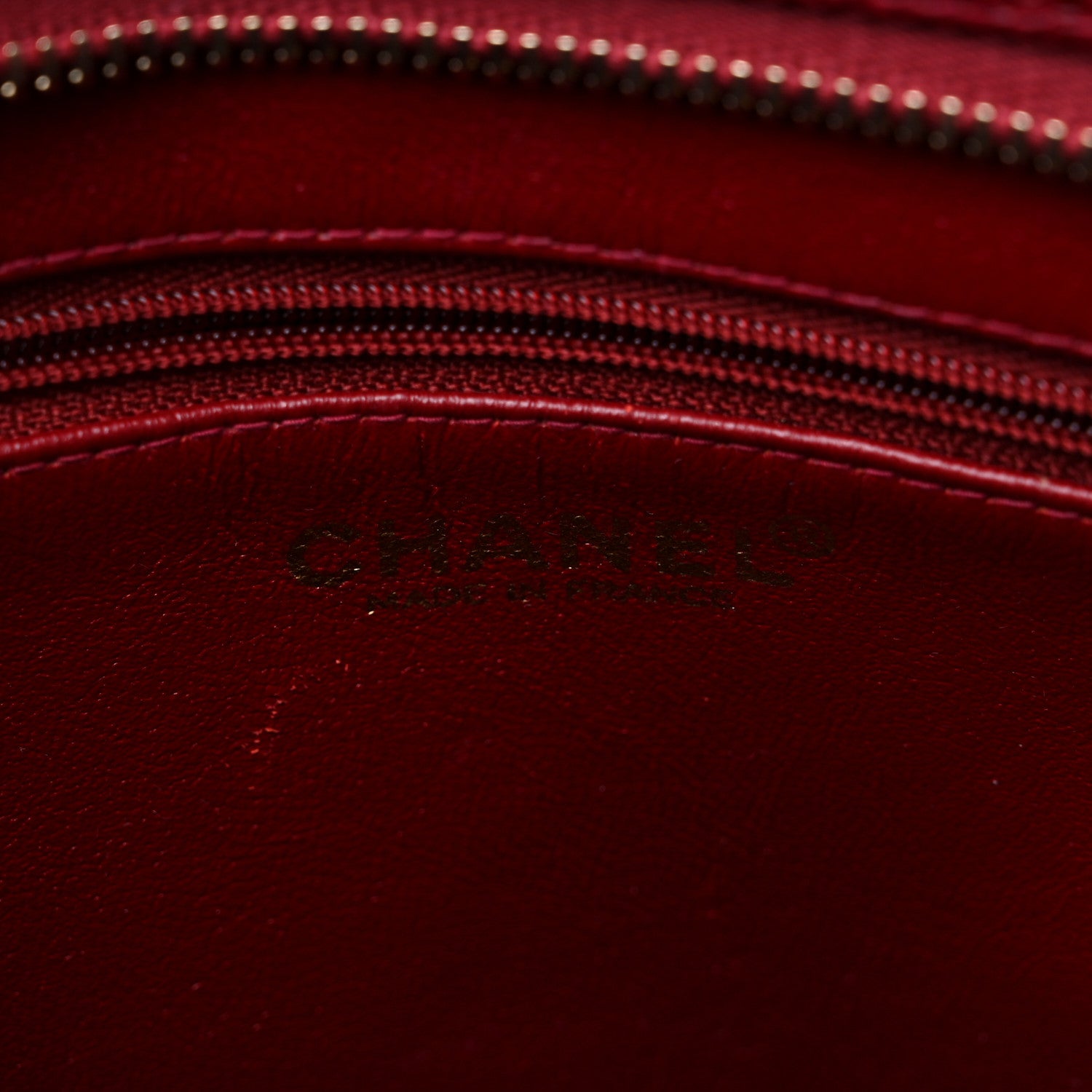 Chanel Caviar Quilted Medallion Tote Red 6 of 11
