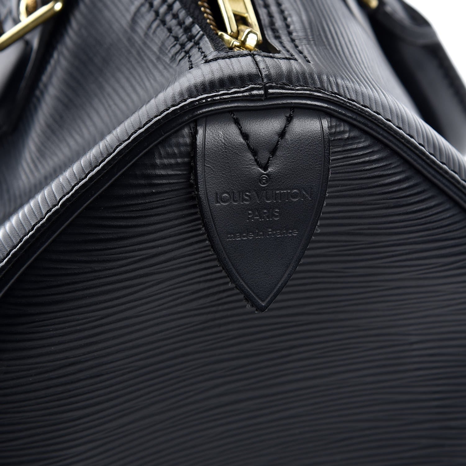 Louis Vuitton Epi Speedy 25 Black 7 of 10