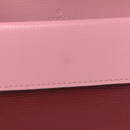Gucci Azalea Calfskin Enamel Super Mini Dionysus Shoulder Bag New Cherry Red Wild Rose Off White 7 of 9