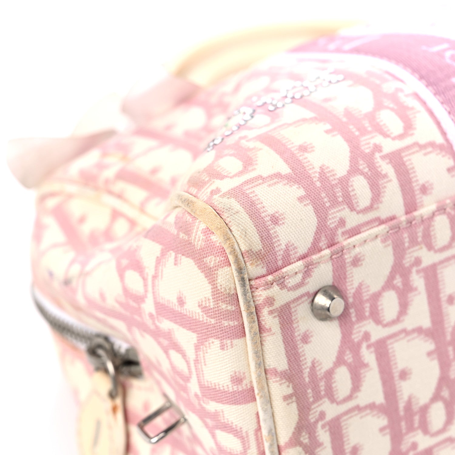 Christian Dior Monogram Girly Boston Pink 8 of 21