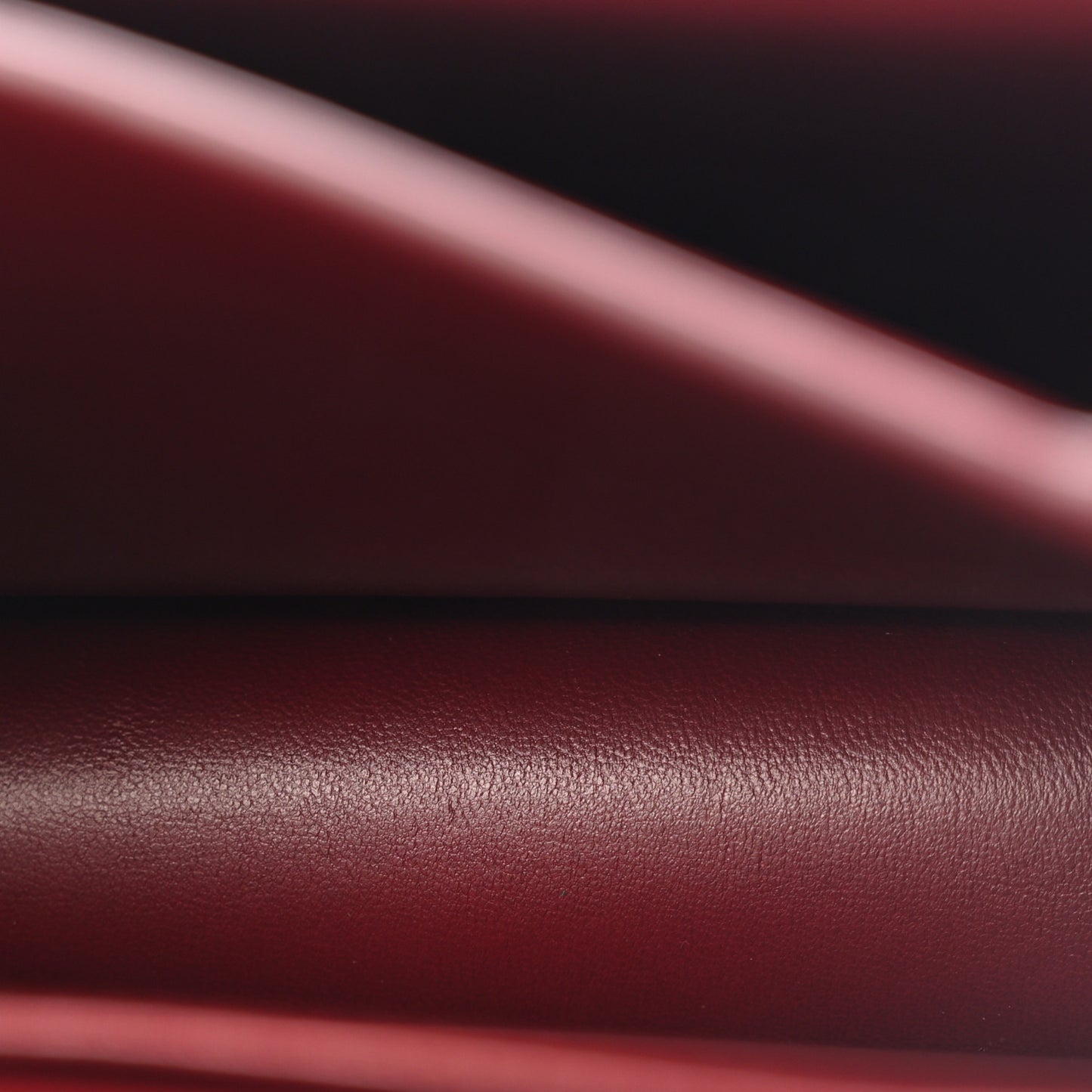 Liege Calfskin Teen Classic Box Flap Bag Burgundy