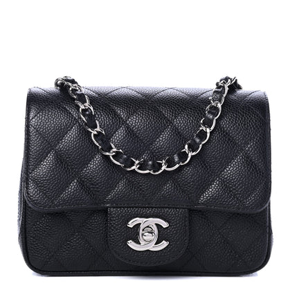 Chanel Caviar Quilted Mini Square Flap Black 1 of 4
