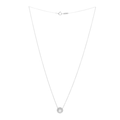 Tiffany Platinum Diamond Soleste Pendant Necklace 2 of 5