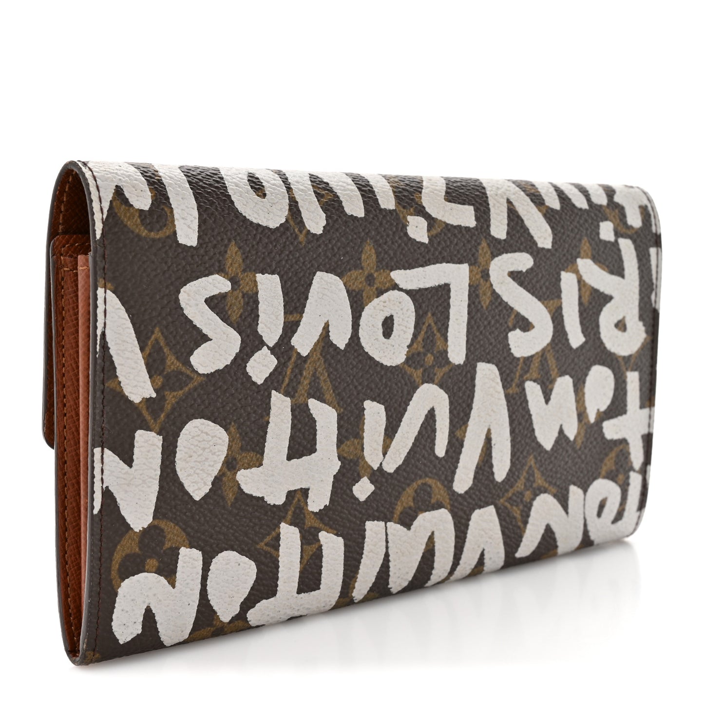 Monogram Graffiti Porte-Monnaie Wallet Silver