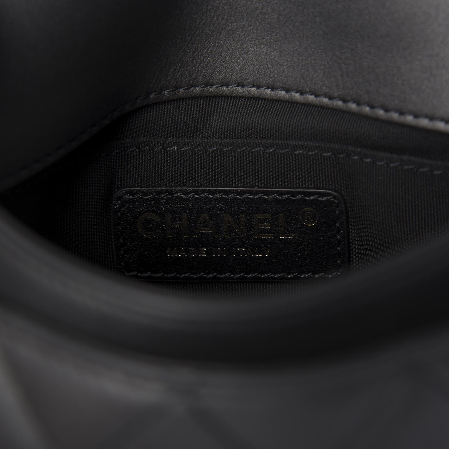 Chanel Calfskin Quilted Top Handle Flap Black 8 of 9