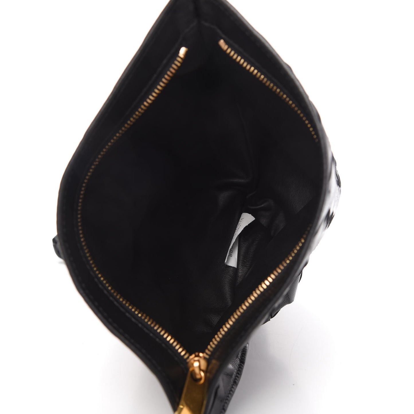 Nappa Intrecciato Mini BV Twist Black