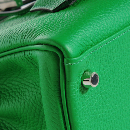Hermes Taurillon Clemence Kelly Retourne 28 Bambou Bamboo 10 of 26