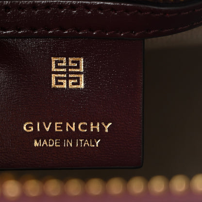 Givenchy Shiny Lord Calfskin Mini Antigona  Oxblood Red 6 of 10