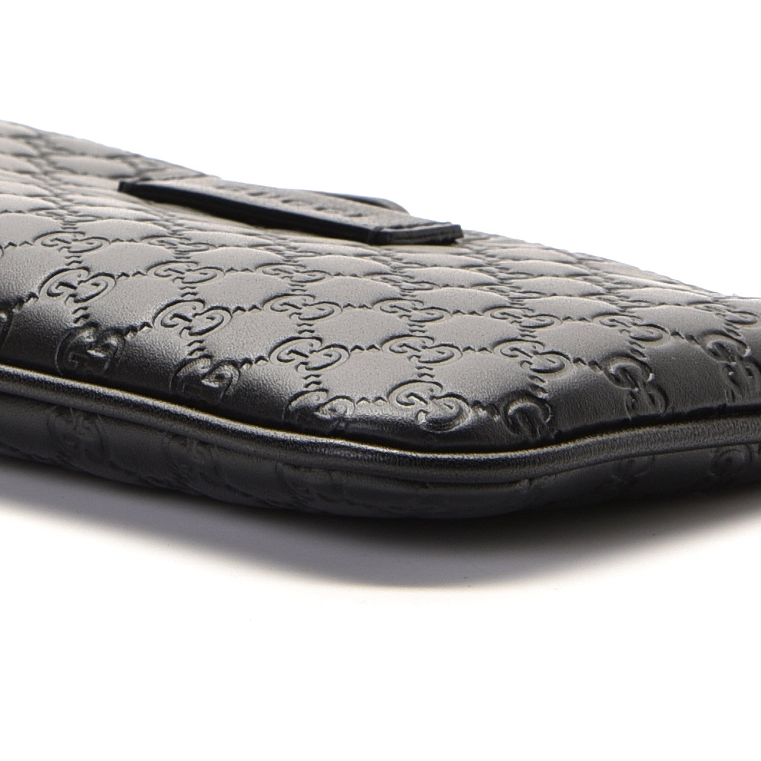 Gucci Microguccissima Key Ring Coin Case Black 8 of 9