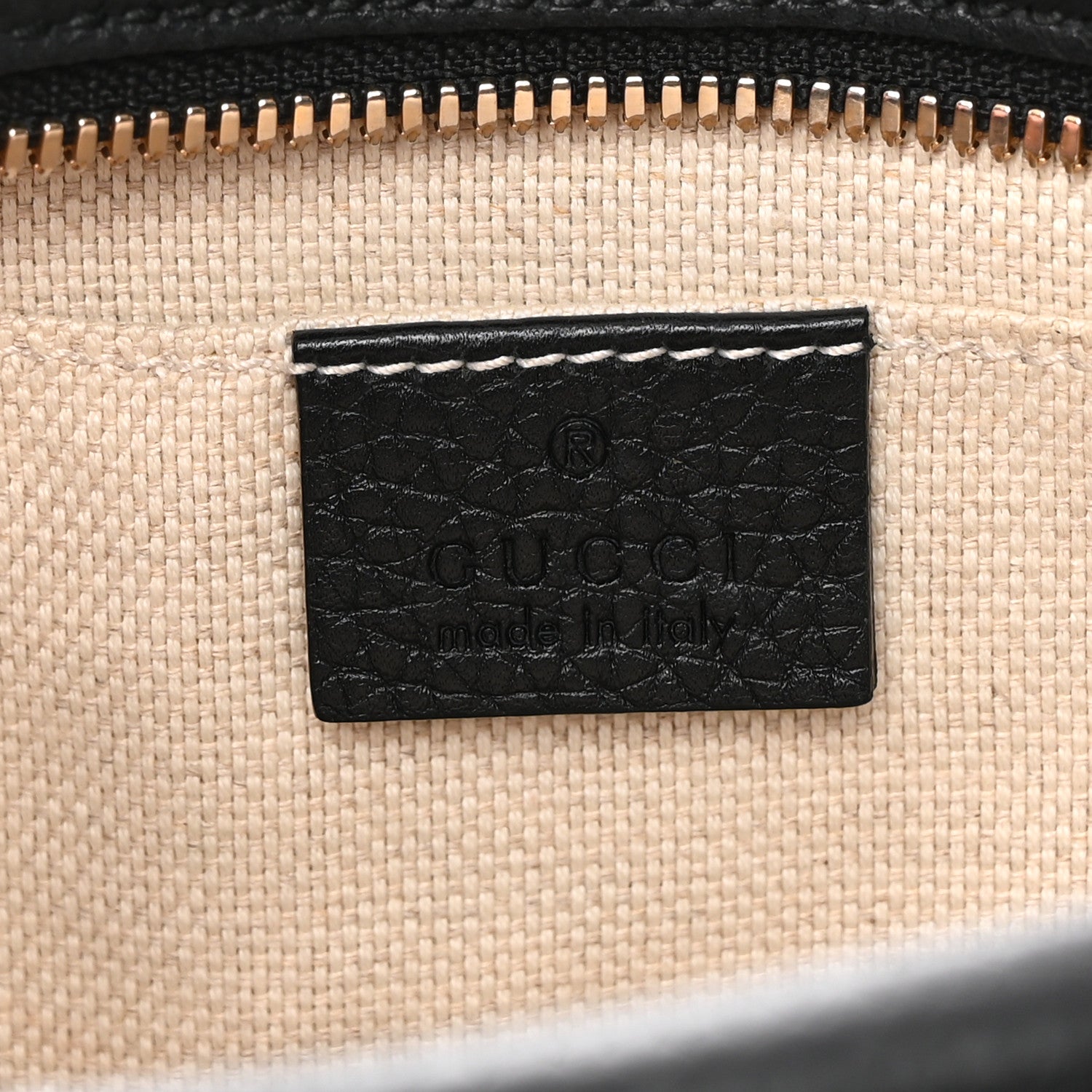 Gucci Pebbled Calfskin Small Soho Disco Bag Black 6 of 10