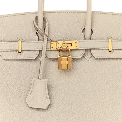Hermes Togo Birkin 25 Beton 8 of 12