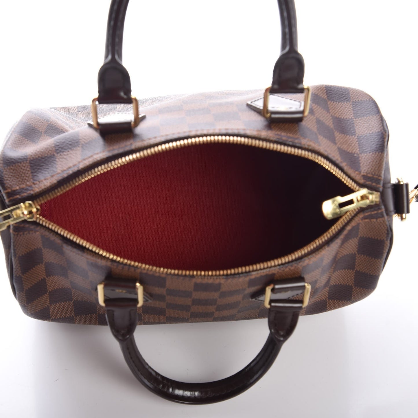Damier Ebene Speedy Bandouliere 25