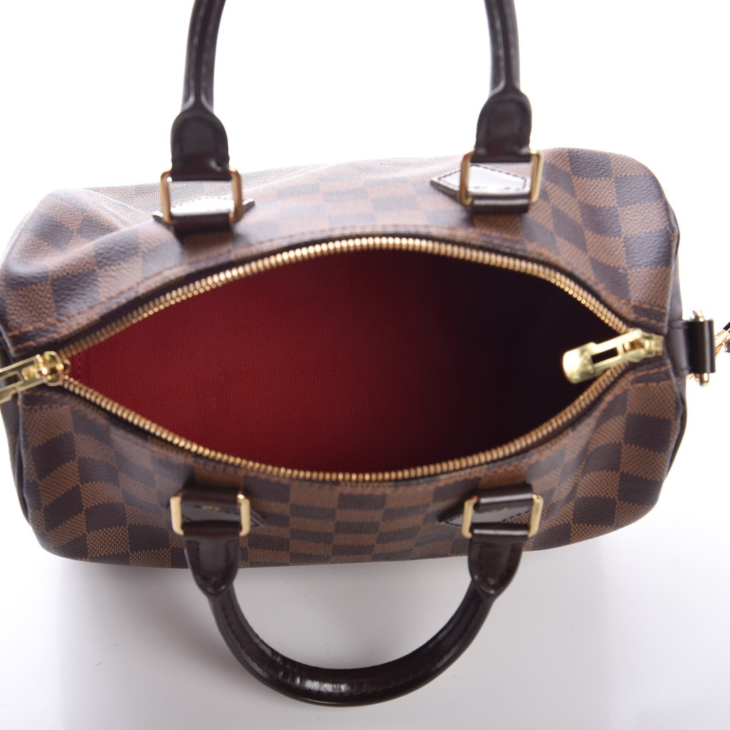 Louis Vuitton Damier Ebene Speedy Bandouliere 25 5 of 7