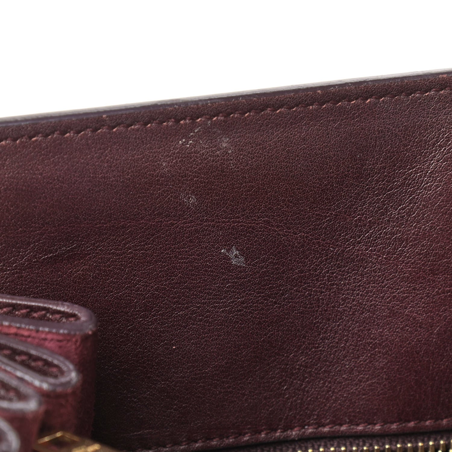 Saint Laurent Calfskin Small Sac De Jour Amarena 13 of 22
