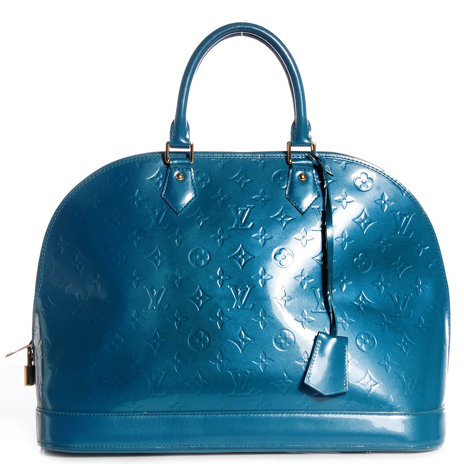 Louis Vuitton Vernis Alma GM Blue Galactic 1 of 8