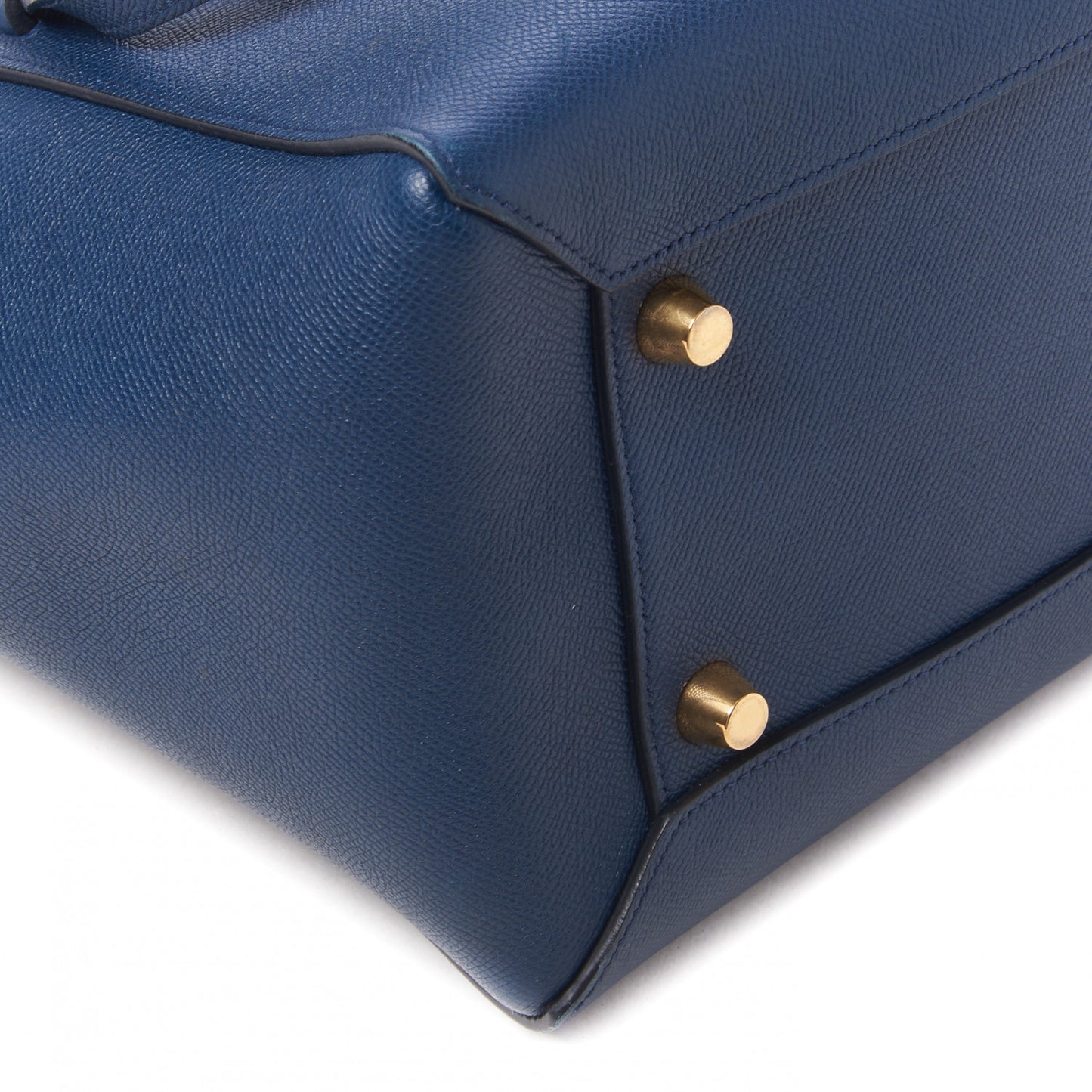 Grained Calfskin Mini Belt Bag Lazuli