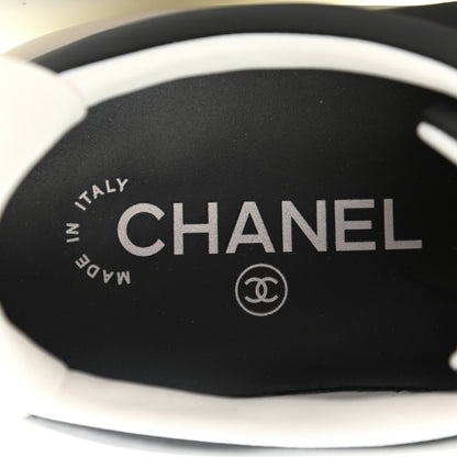 Chanel Calfskin CC Womens Sneakers 39.5 Black 8 of 10
