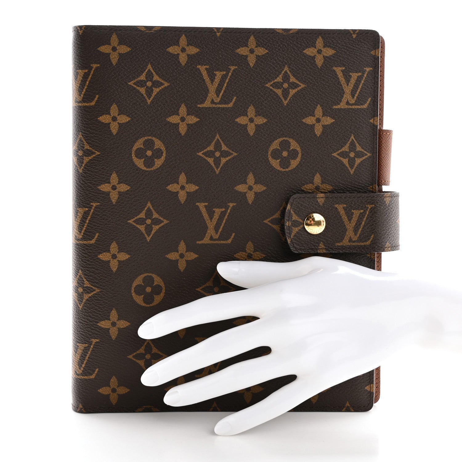 Louis Vuitton Monogram Large Ring Agenda Cover 2 of 7
