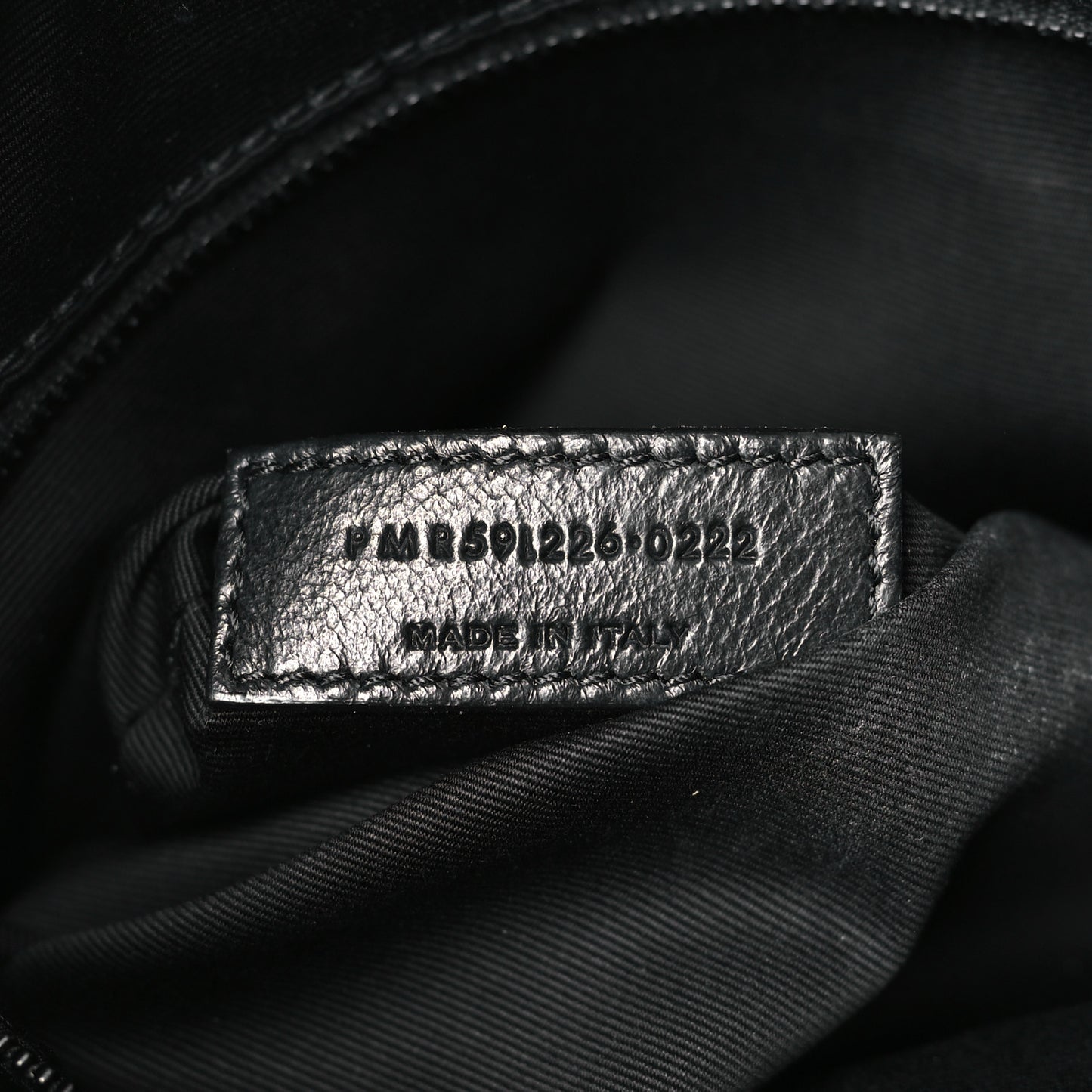 Calfskin Crocodile Embossed Monogram Medium Niki Shopping Bag Black