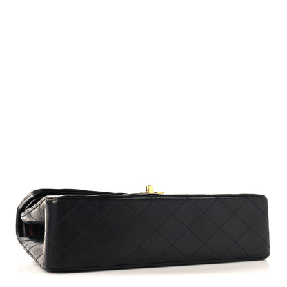 Chanel Lambskin Quilted Medium Double Flap Black 4 of 11