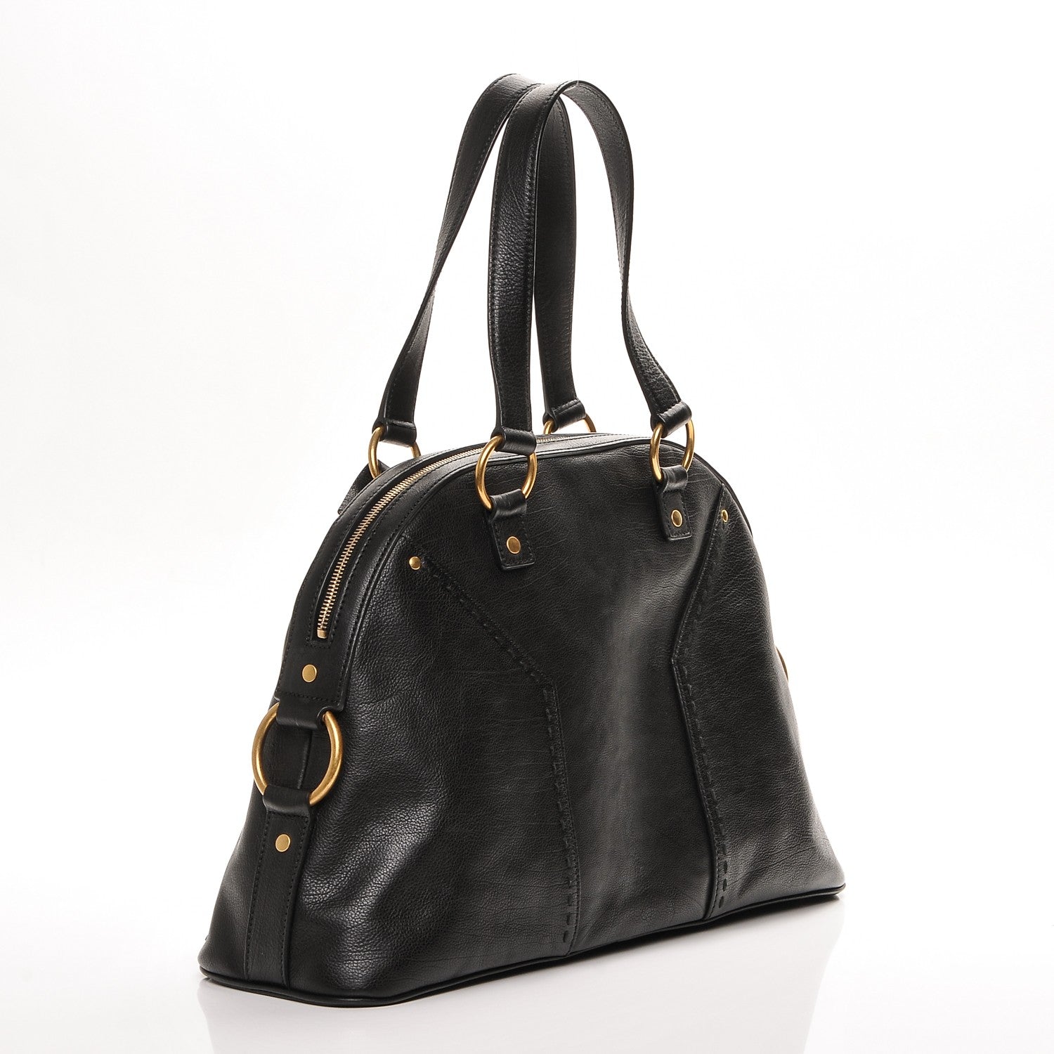 Saint Laurent Calfskin Large Muse Black 3 of 6