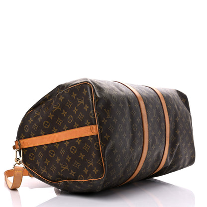 Louis Vuitton Monogram Keepall Bandouliere 55 4 of 43