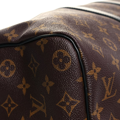 Louis Vuitton Monogram Macassar Keepall Bandouliere 45 10 of 11