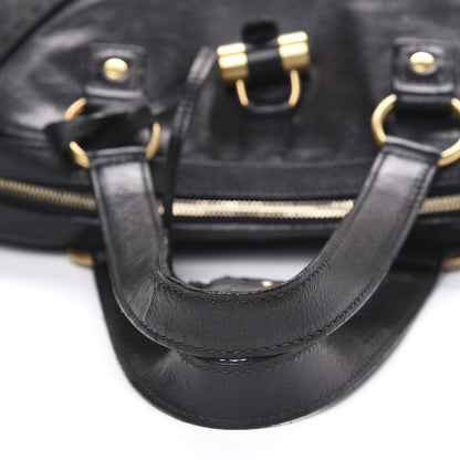 Saint Laurent Calfskin Oversized Muse Black 10 of 12