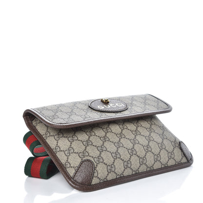 Gucci GG Supreme Monogram Neo Vintage Web Belt Bag Brown 4 of 8
