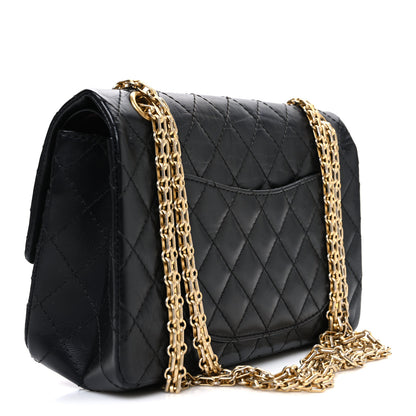 Chanel Aged Calfskin Quilted 2.55 Reissue 225 Flap Black 3 of 10
