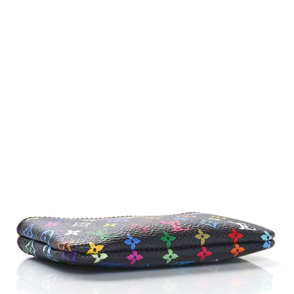 Louis Vuitton LV X TM Monogram Multicolor Key Pouch Black 4 of 8
