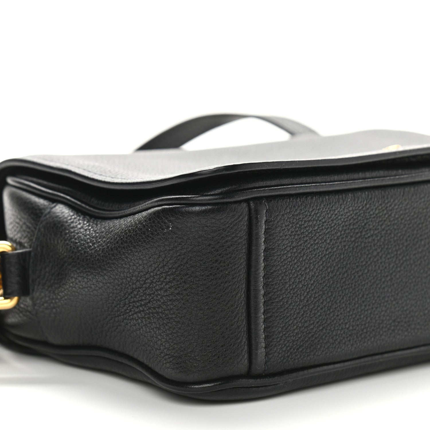 Prada Vitello Phenix Crossbody Bag Black 9 of 10