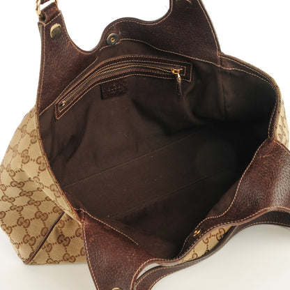 Gucci Monogram Charmy Medium Shoulder Bag Dark Brown 8 of 8