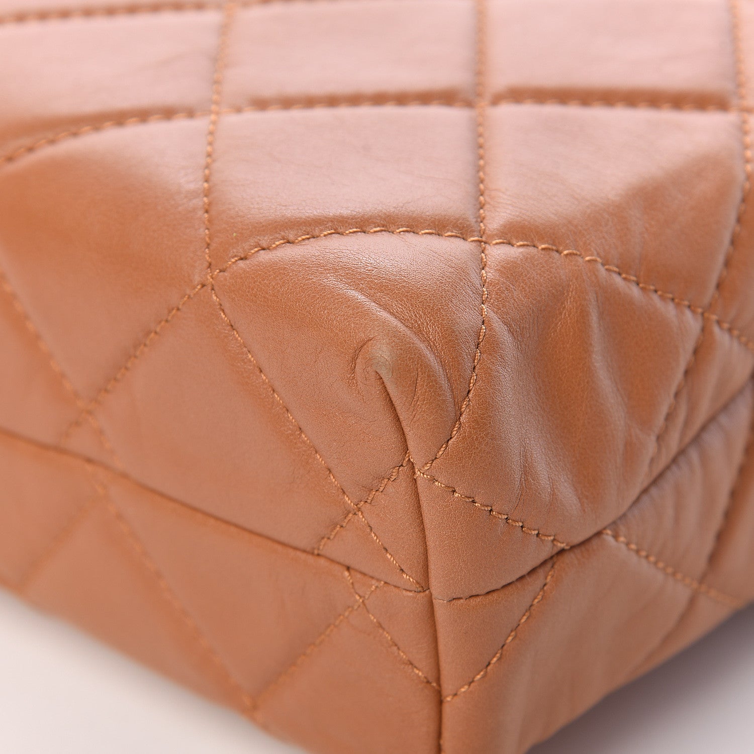 Chanel Calfskin Quilted In the Business Flap Bag Dark Beige 12 of 16